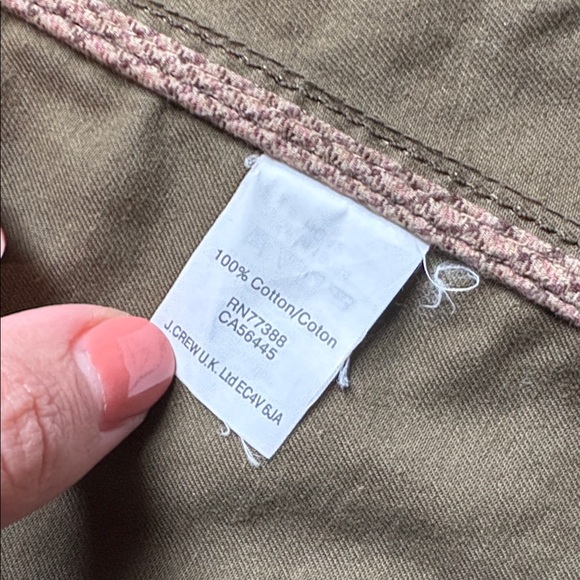 Women’s J. Crew Utility Jacket, XXS - Picture 3 of 11